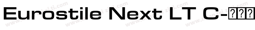 Eurostile Next LT C字体转换
